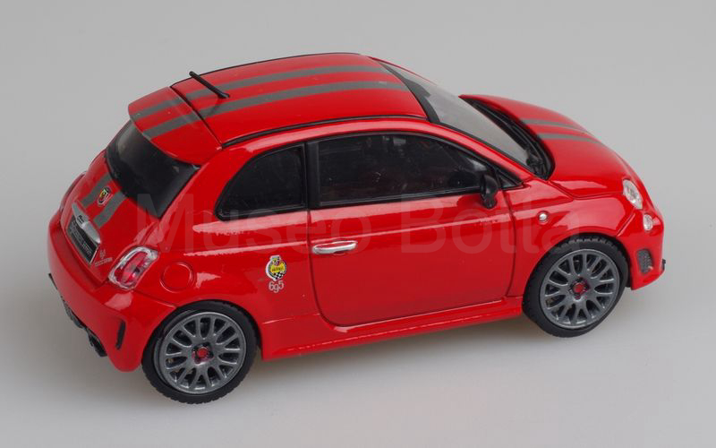 METRO per HACHETTE-ABARTH COLLECTION (vol. 66) Fiat Abarth 695 Tributo Ferrari 2009 rosso