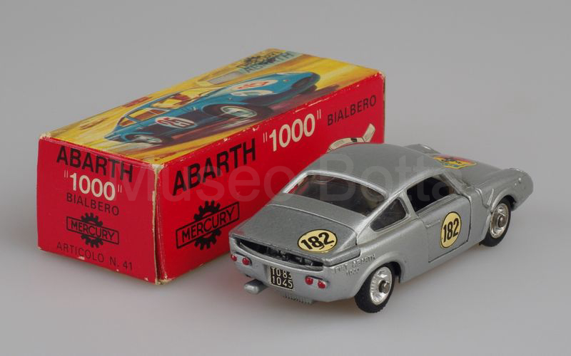 MERCURY (41) Fiat Abarth 1000 Bialbero modello 1964 argento