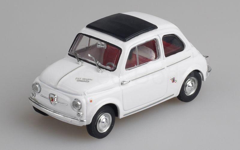 BRUMM (R406) Fiat Abarth 595 1963 bianco