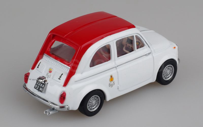 VITESSE (042A) Fiat Abarth 695 tetto rigido 1964 bianco-rosso