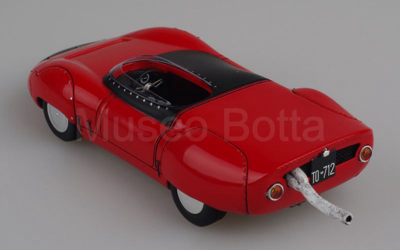 SPARK MODEL (S1330) Fiat Abarth OT 2000 Sport Spider Record Monza 11.12.1965 rosso