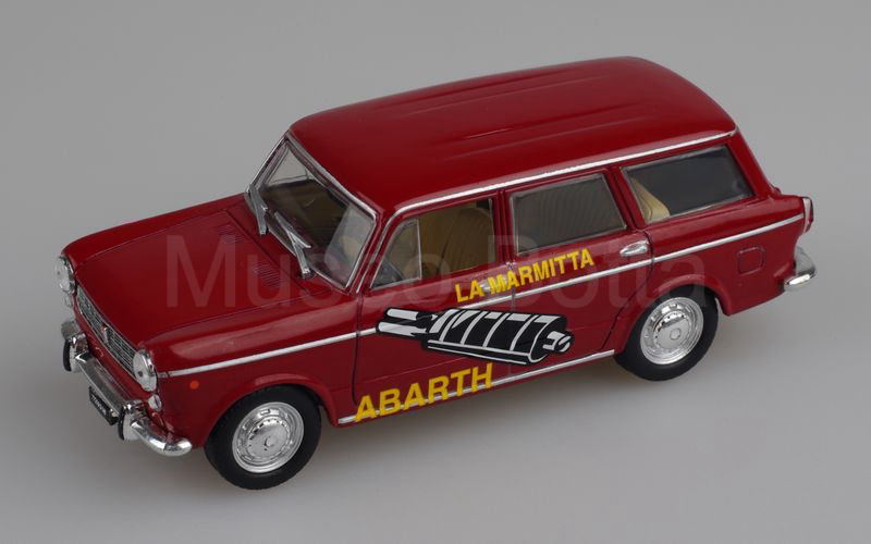 STARLINE MODELS (STSS007) Fiat 1100 R Familiare "LA MARMITTA ABARTH" 1966 bordeaux