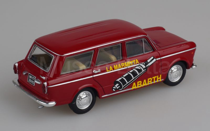 STARLINE MODELS (STSS007) Fiat 1100 R Familiare "LA MARMITTA ABARTH" 1966 bordeaux