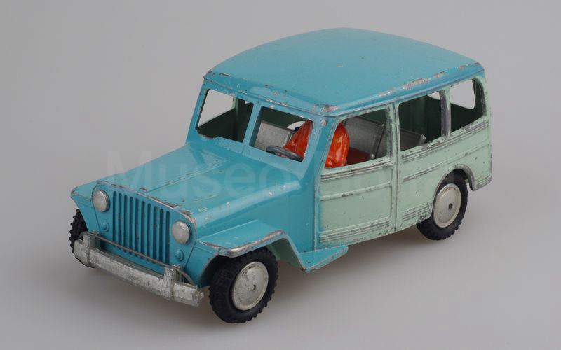 MERCURY (8) Willys Overland 463 1946 2° tipo in alluminio celeste-azzurro chiaro