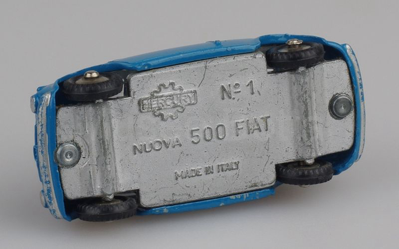 MERCURY 1:48 (1) Fiat Nuova 500 1957/1958 azzurro vivo