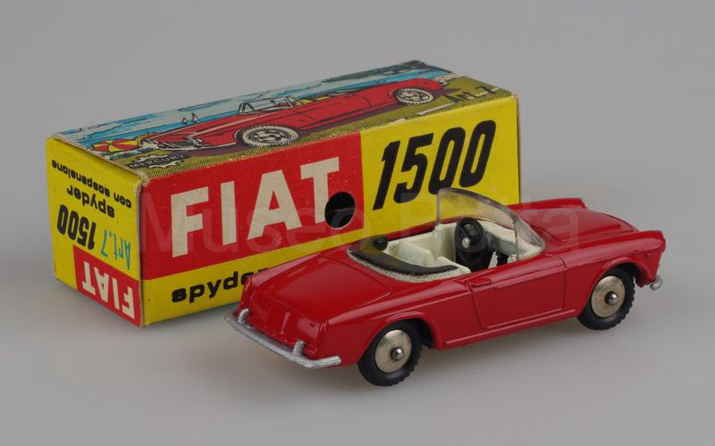 MERCURY 1:48 (7) Fiat 1500 spider 1959/1963 1° tipo rosso