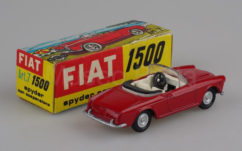 MERCURY 1:48 (7) Fiat 1500 spider 1959/1963 2° tipo rosso