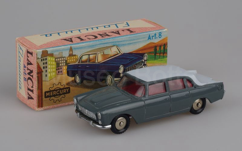 MERCURY 1:48 (8) Lancia Flaminia berlina 1957/1961 2° tipo grigio chiaro-antracite