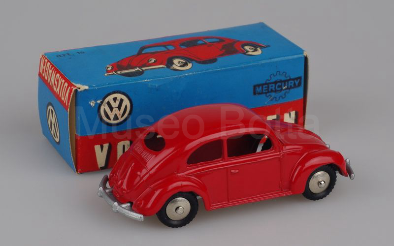 MERCURY 1:48 (15) Volkswagen Maggiolino 1200 Export 1953-1958 2° tipo rosso