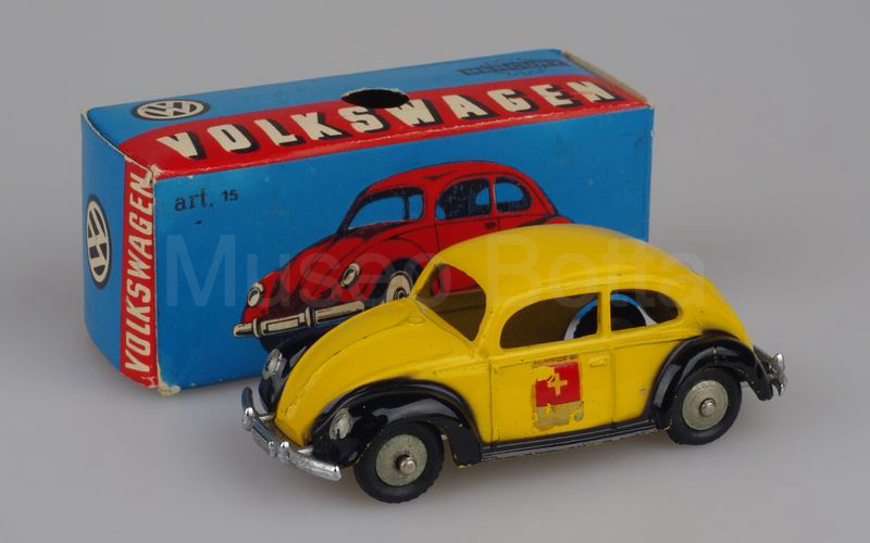 MERCURY 1:48 (15A) Volkswagen Maggiolino 1200 Export 1953-1958 PTT 2° tipo giallo-nero