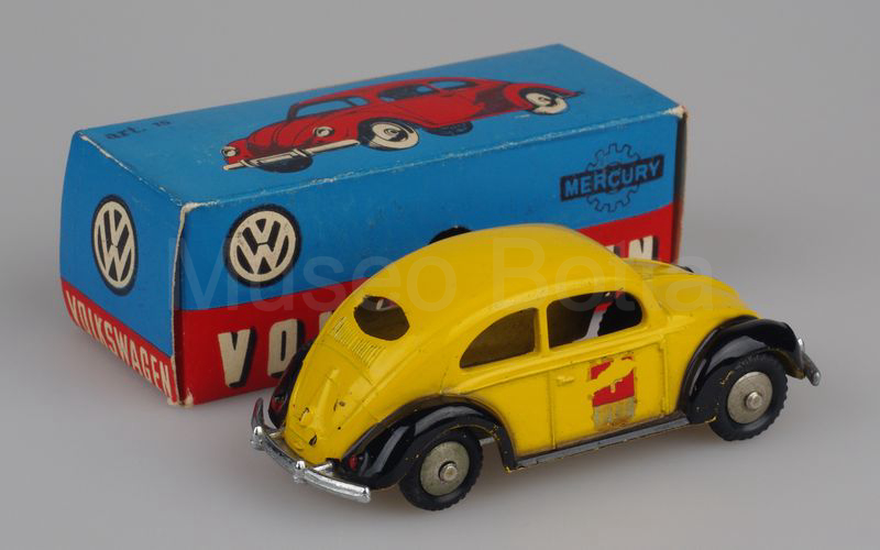 MERCURY 1:48 (15A) Volkswagen Maggiolino 1200 Export 1953-1958 PTT 2° tipo giallo-nero