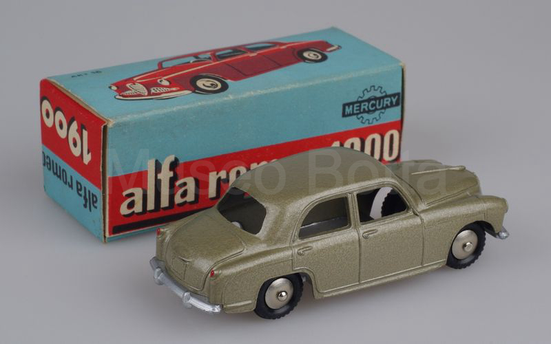 MERCURY 1:48 (16) Alfa Romeo 1900 Super berlina 1954-1958 2° tipo bronzo chiaro metallizzato