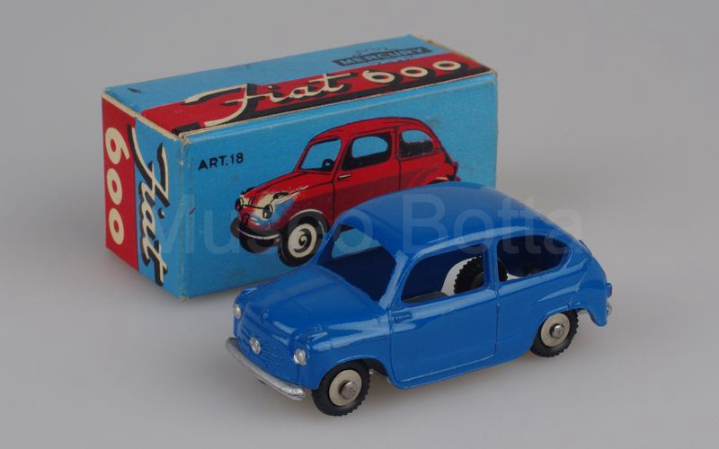 MERCURY 1:48 (18) Fiat 600 berlina 1955-1959 blu medio