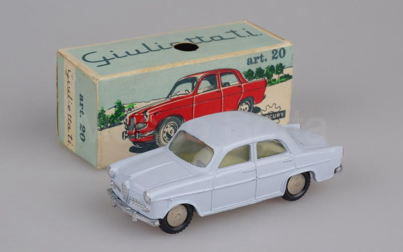 MERCURY 1:48 (20) Alfa Romeo Giulietta t.i. berlina 1959-1961 azzurro chiaro