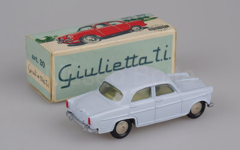 MERCURY 1:48 (20) Alfa Romeo Giulietta t.i. berlina 1959-1961 azzurro chiaro