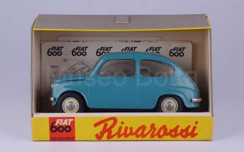 RIVAROSSI 1:13 Fiat 600 berlina 1955 - 1960 azzurro