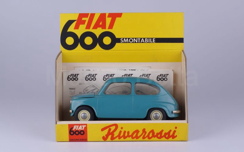 RIVAROSSI 1:13 Fiat 600 berlina 1955 - 1960 azzurro