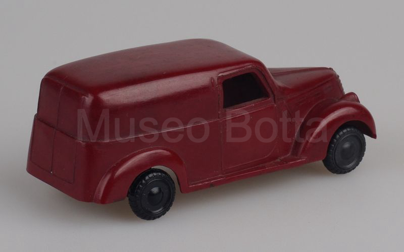 RIVAROSSI 1:45 Fiat 1100 furgone 1947 bordeaux