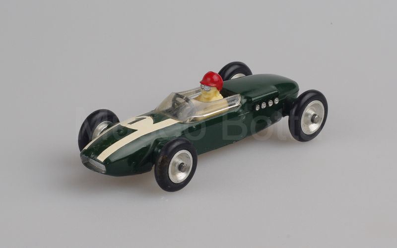 SOLIDO (118-2) Lotus 18 F. 1 1959 verde scuro con 2 strisce bianche