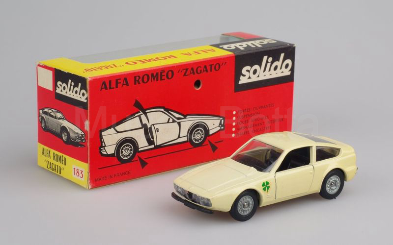 SOLIDO (183-2) Alfa Romeo Junior Zagato coupé 1969 avorio