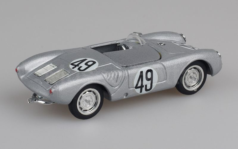 BRUMM (R149) Porsche 550 spyder 1100 c.c. Le Mans 1955 n° 49 argento