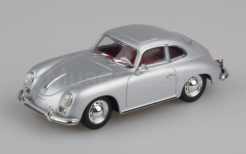 MINICHAMPS (WAP 020 ST3 10) Porsche 356 A (T1) coupé tetto apribile 1956 argento