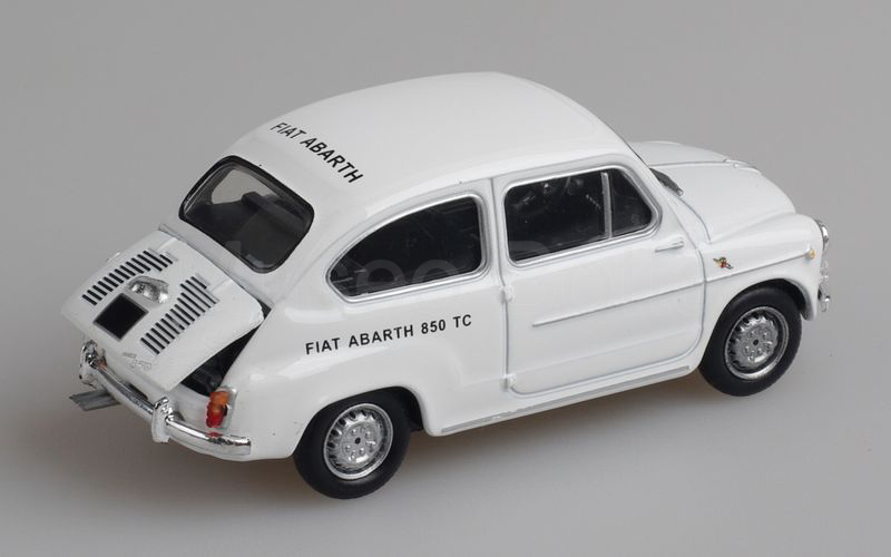 METRO per HACHETTE-ABARTH COLLECTION (vol. 9) Fiat Abarth 850 TC corsa/63 1963 bianco