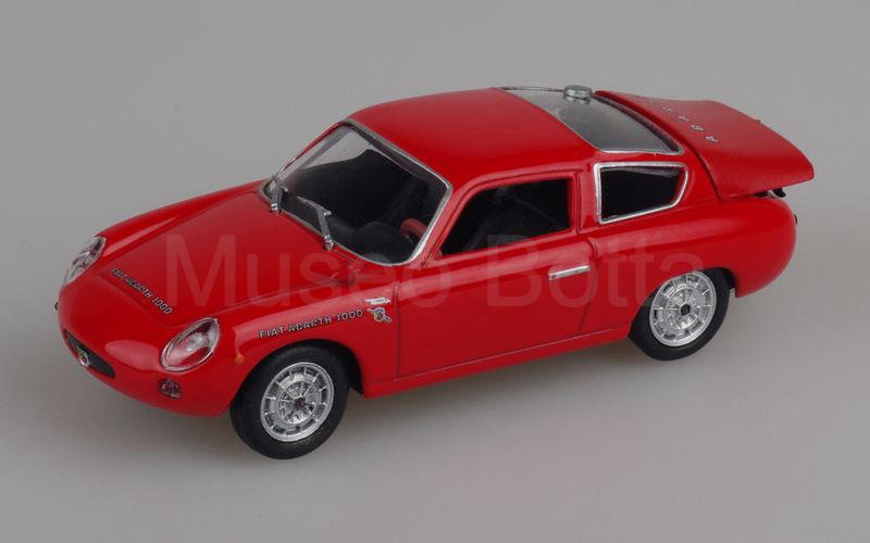 METRO per HACHETTE-ABARTH COLLECTION (vol. 38) Fiat Abarth 1000 Bialbero coda di papero 1962 rosso