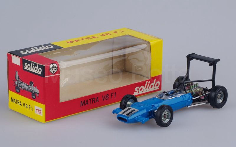 BROSOL-SOLIDO (173) Matra Ford 510 V8 F.1 1968 azzurro