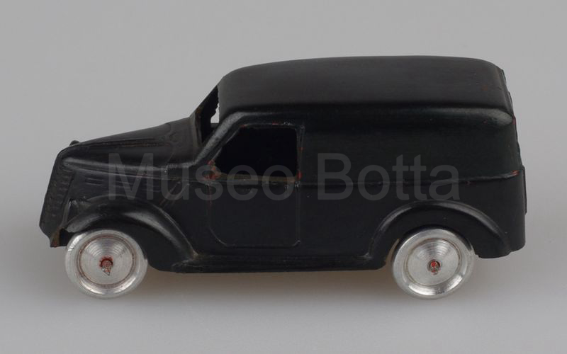 RIVAROSSI 1:76 Fiat 1100 furgone 1947 nero