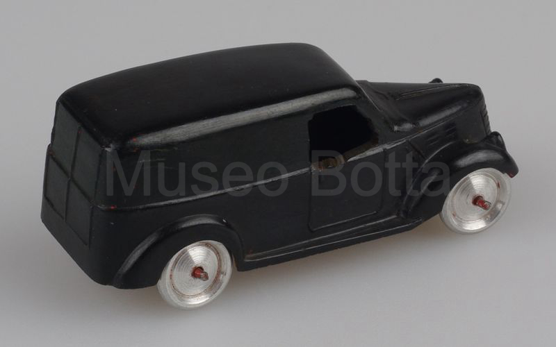 RIVAROSSI 1:76 Fiat 1100 furgone 1947 nero