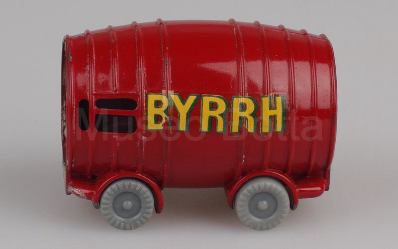 LES ROUTIERS (11b) Renault Goelette Voltigeur 1400kg “BYRRH” Tour de France 1953 rosso scuro