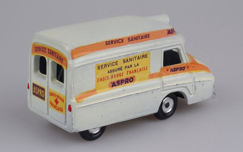 SALZA (18a) Citroën H Le Bastard ambulanza "ASPRO SERVICE SANITAIRE" Tour de France anni '50 bianco