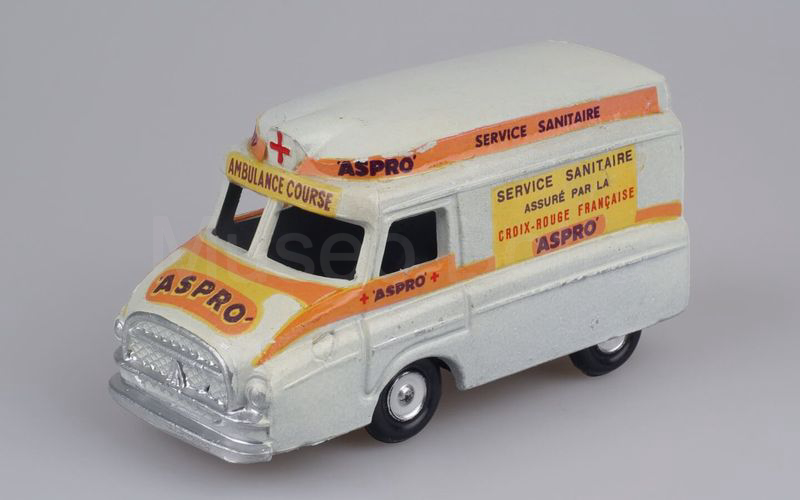 SALZA (18a) Citroën H Le Bastard ambulanza "ASPRO SERVICE SANITAIRE" Tour de France anni '50 bianco