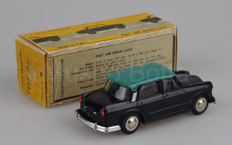 ICIS (3) Fiat 1200 Gran Luce 1957-1959 verde-nero