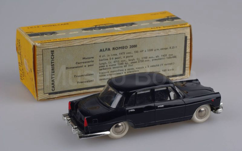 ICIS (6) Alfa Romeo 2000 berlina 1957-1962 nero