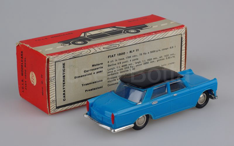 ICIS (11) Fiat 1800 berlina 1959-1961 nero-blu medio