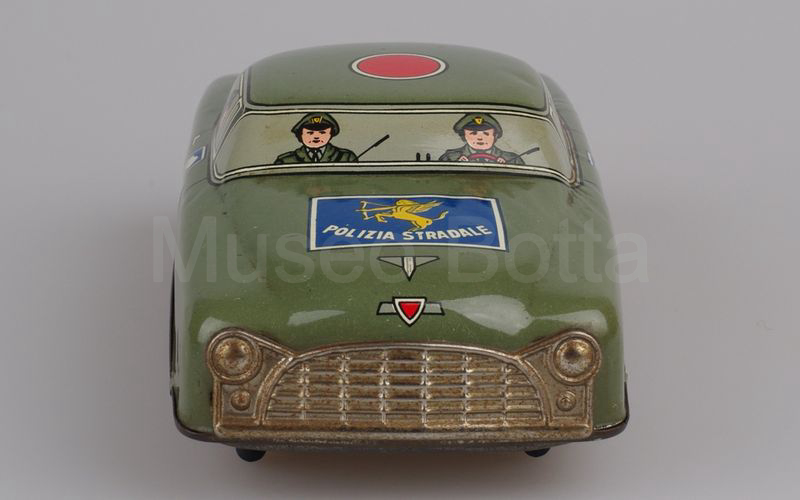 MARCHESINI (713) Auto della POLIZIA STRADALE cm 14 verde oliva