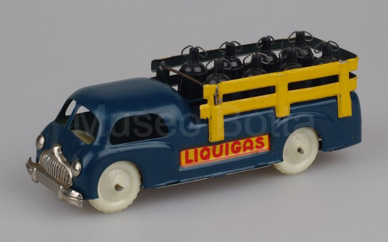 MARCHESINI 1:43 (530) Camion portabombole "LIQUIGAS" giallo-blu