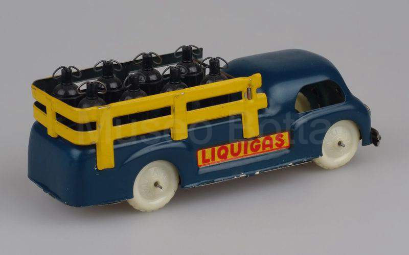 MARCHESINI 1:43 (530) Camion portabombole "LIQUIGAS" giallo-blu