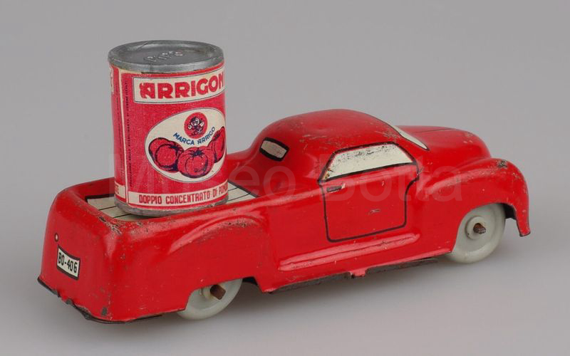 MARCHESINI 1:45 (406) Autocarro cassonato "ARRIGONI" rosso