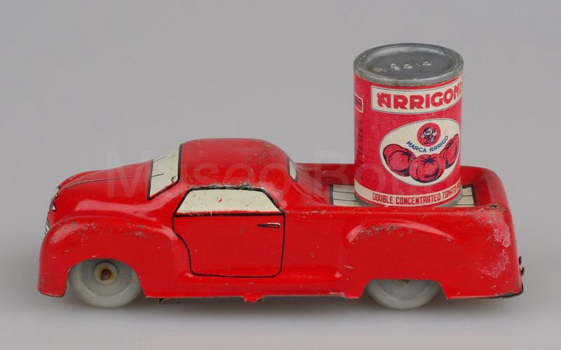 MARCHESINI 1:45 (406) Autocarro cassonato "ARRIGONI" rosso