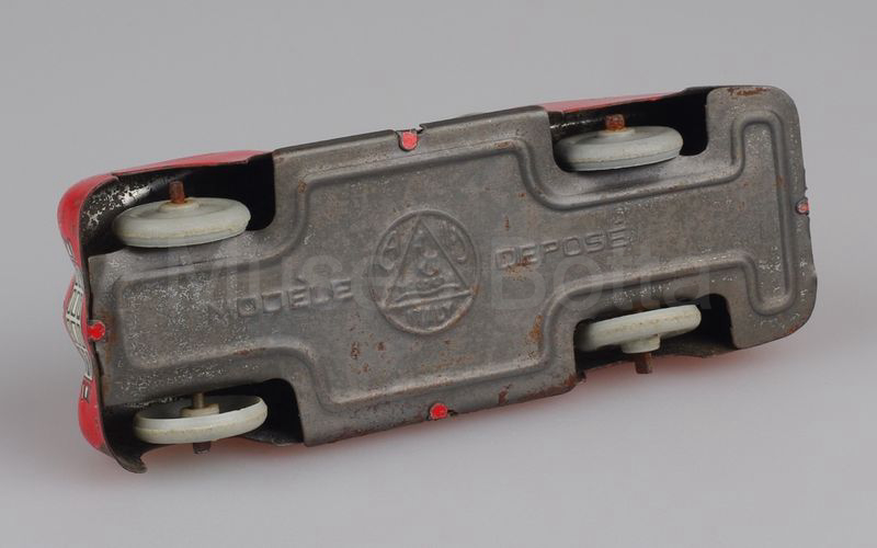 MARCHESINI 1:45 (406) Autocarro cassonato "ARRIGONI" rosso