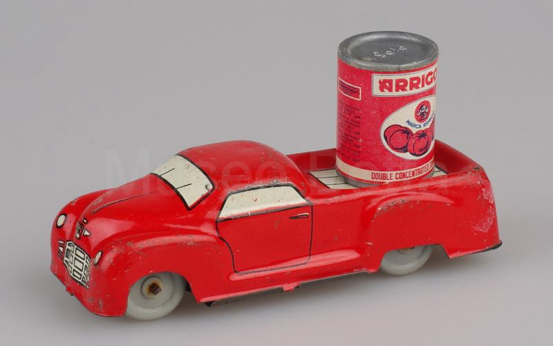 MARCHESINI 1:45 (406) Autocarro cassonato "ARRIGONI" rosso