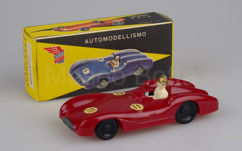 SAM TOYS (426-1) Mercedes Benz W 196 F.1 carenata 1954 bordeaux