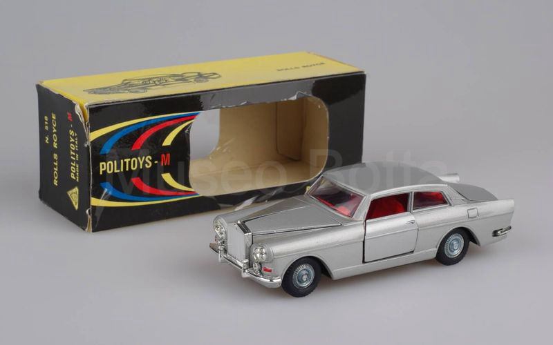 POLITOYS-M (518-1) Rolls-Royce Silver Cloud 3 coupé H. J. Mulliner-Park-Ward 1964 argento