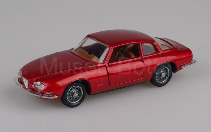 POLITOYS-M (530) Alfa Romeo 2600 SZ coupé 1965-1967 rosso metallizzato