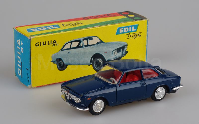 EDIL TOYS (1) Alfa Romeo Giulia coupé 1600 Sprint GT 1963-1966 blu