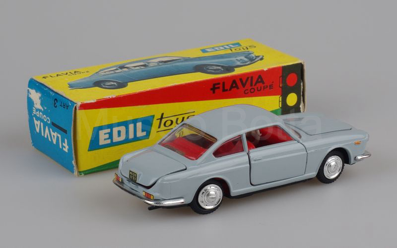 EDIL TOYS (3) Lancia Flavia coupé 1962-1968 grigio chiaro