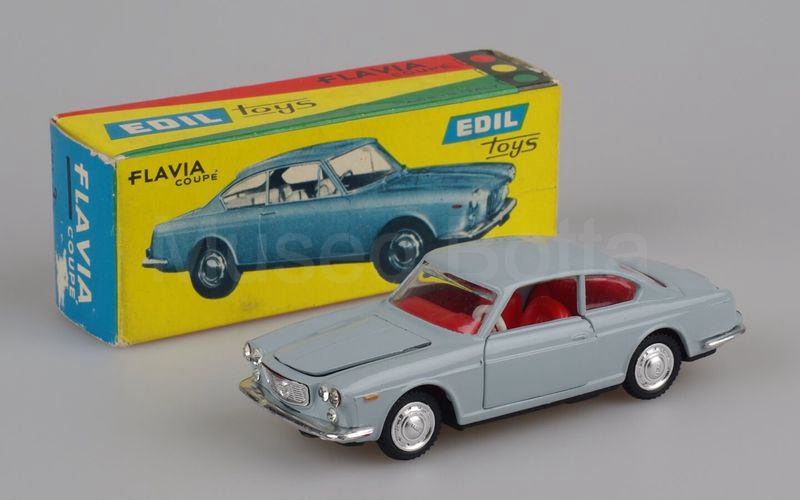 EDIL TOYS (3) Lancia Flavia coupé 1962-1968 grigio chiaro